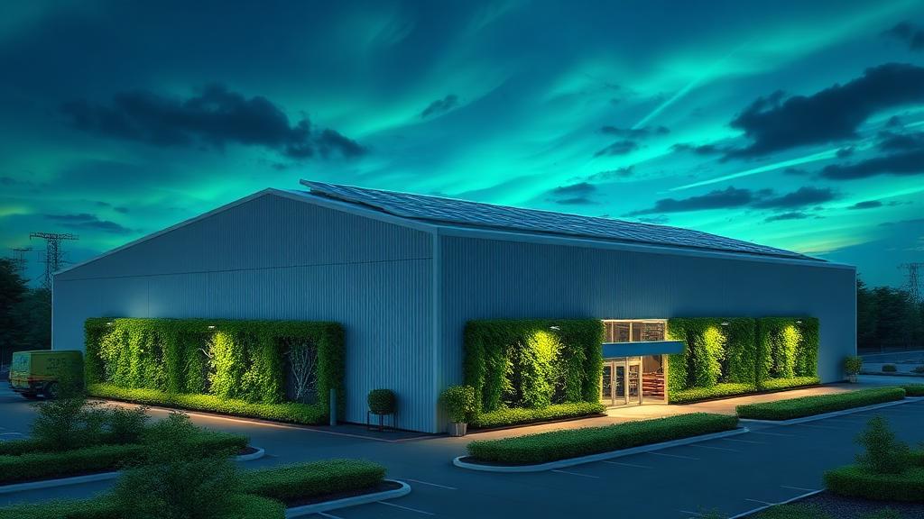 O futuro dos galpões: verticalização e energia limpa